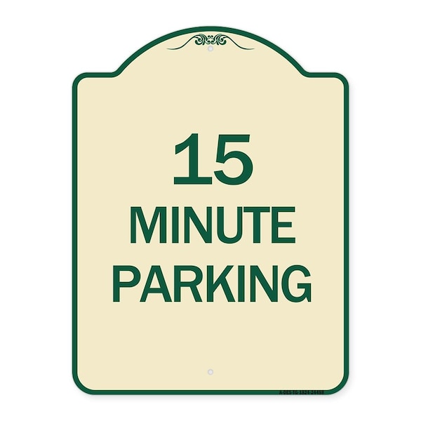 2 Hour Parking Parking for Customers Heavy-Gauge Aluminum Sign, 24" x 18", TG-1824-24498